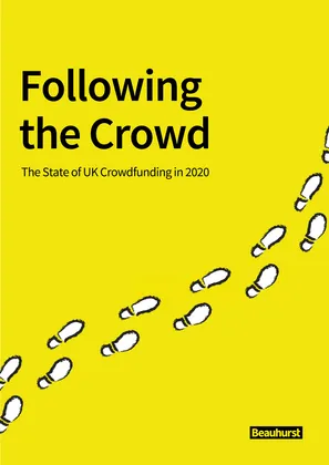 The State of UK Crowdfunding in 2020 report cover