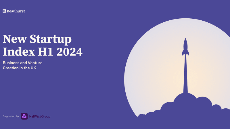 New Startup Index H1 2024 social card