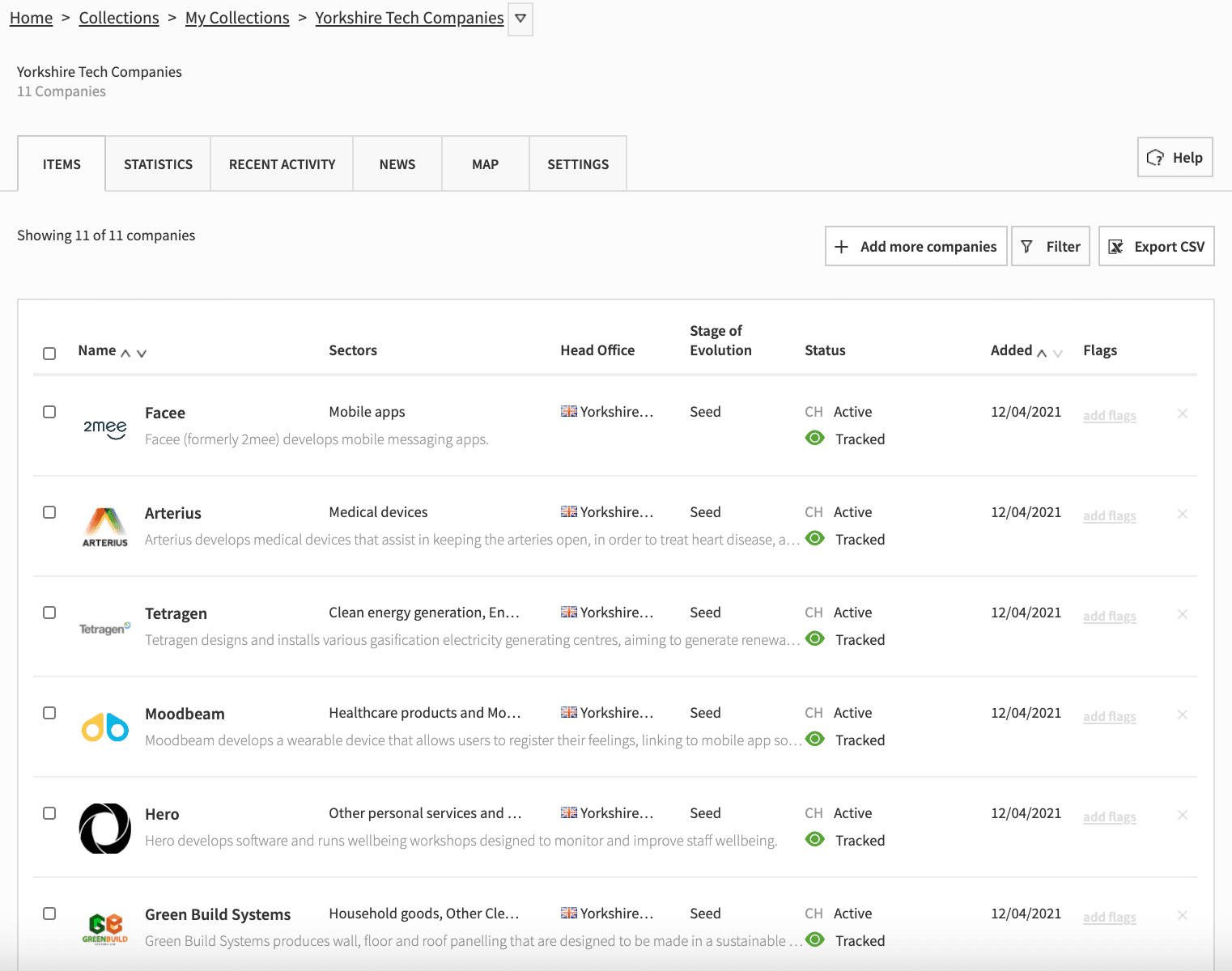 Our search results have been added to a Collection