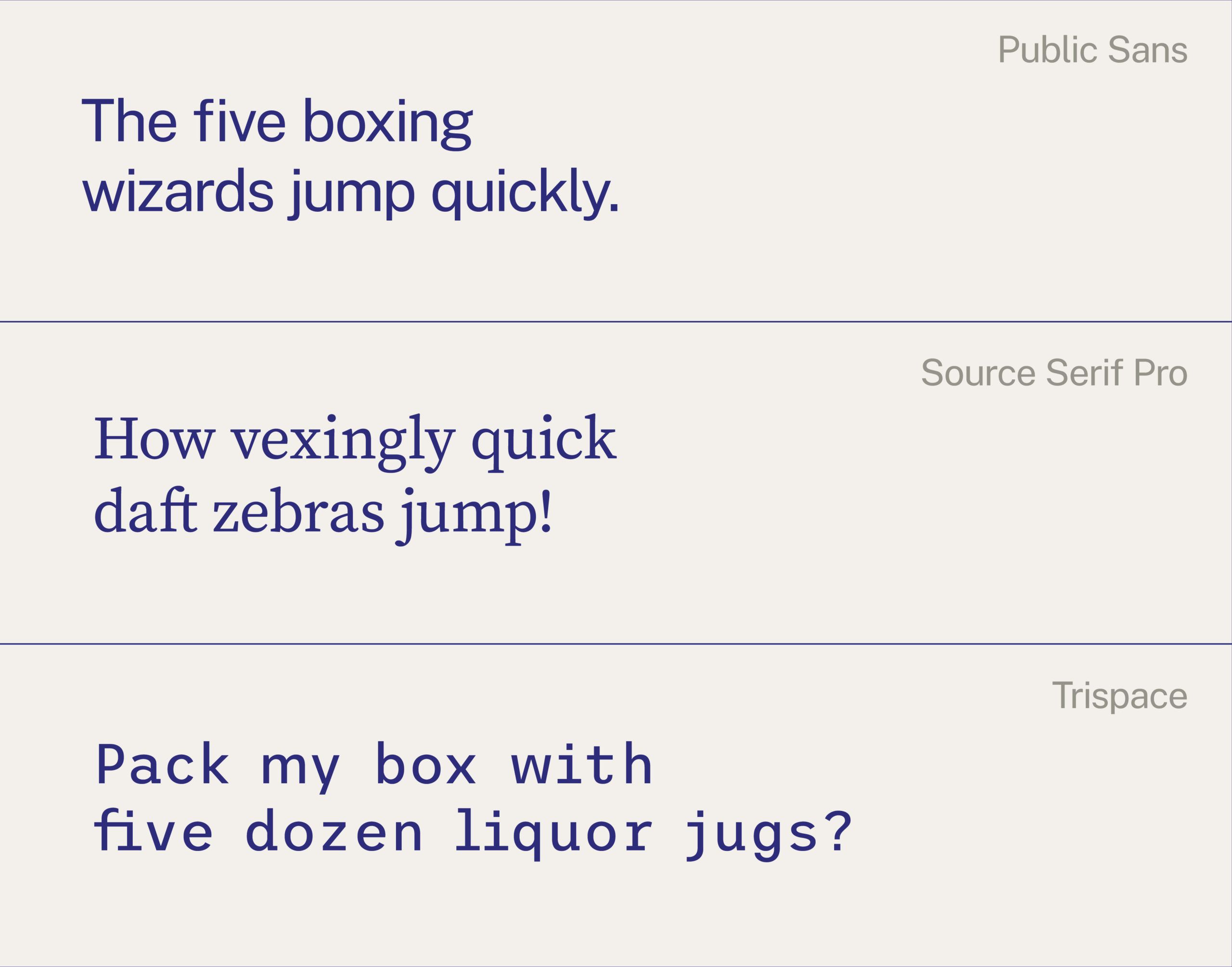 Three new typefaces in the Beauhurst brand toolkit