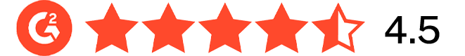 G2 rating 4.5