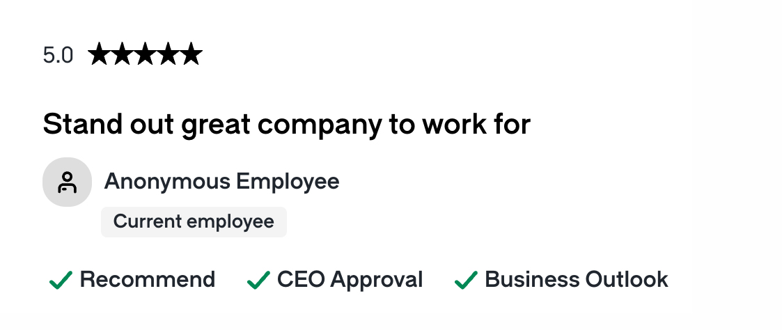 Glassdoor review 7