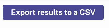 Export results to a CSV button
