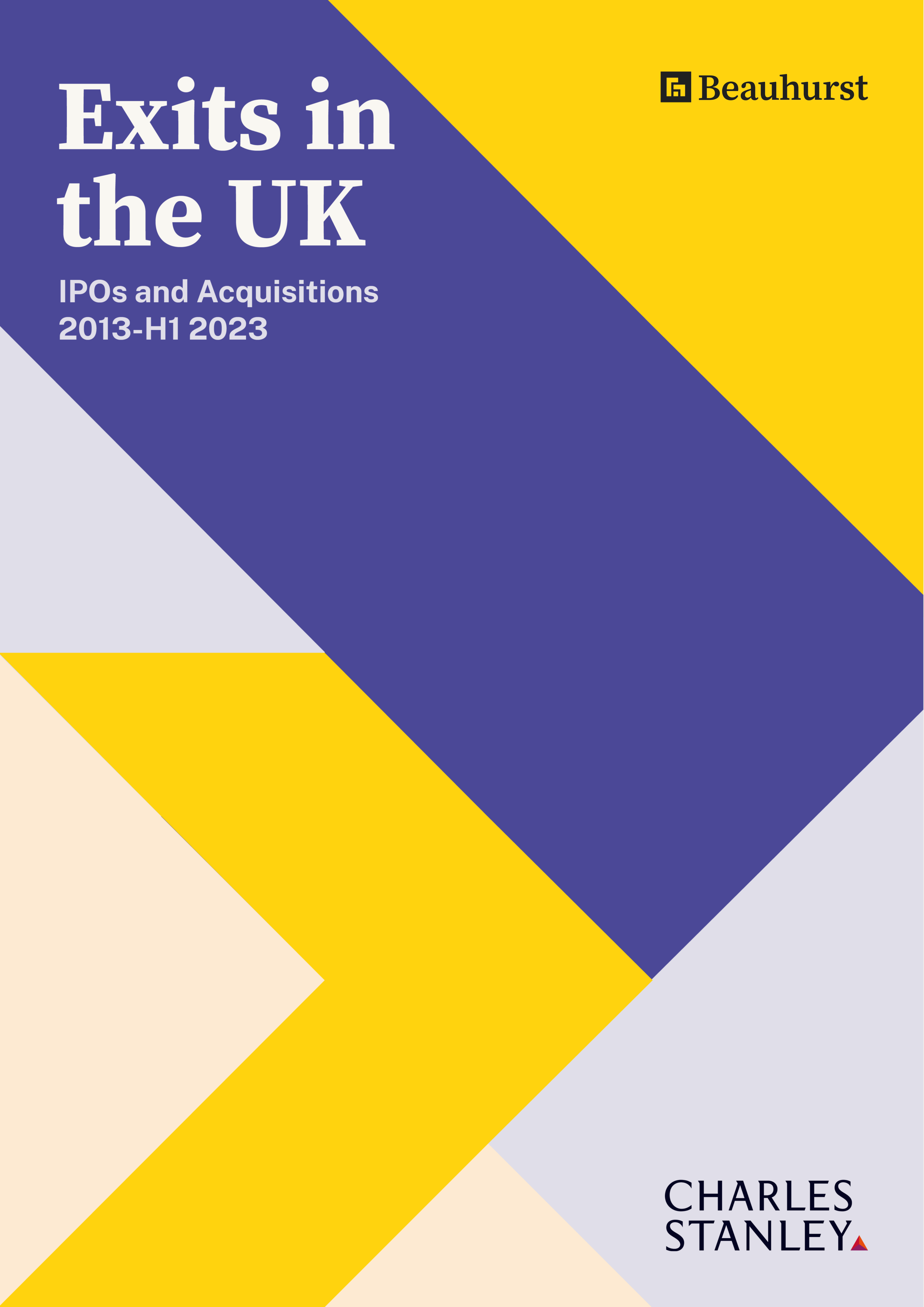 Exits in the UK: IPOs and Acquisitions 2013–H1 2023 cover