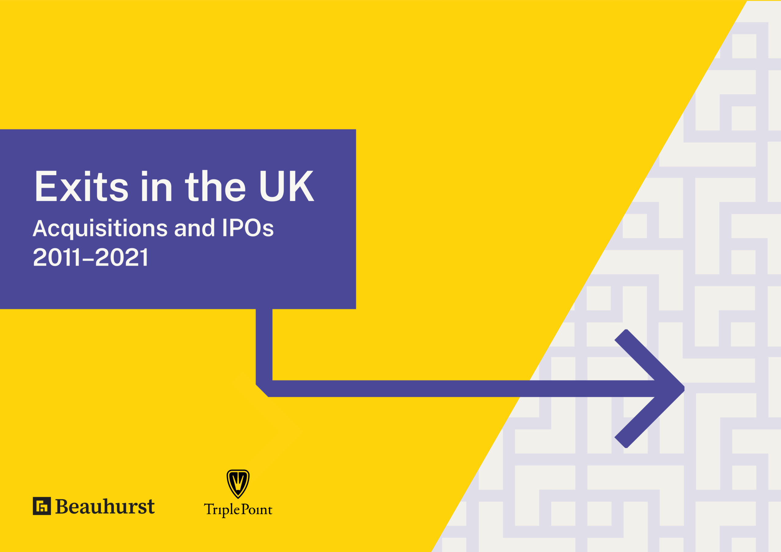 Exits in the UK: Acquisitions and IPOs 2011–2021 cover
