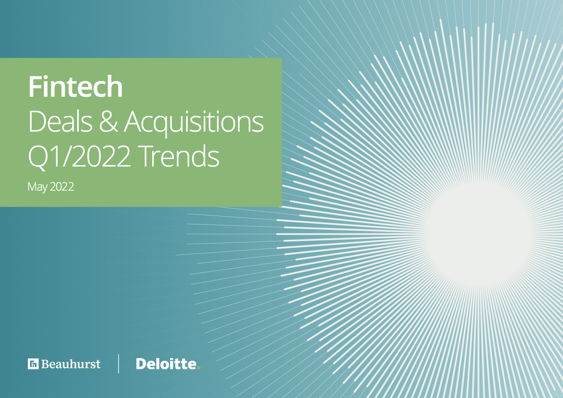 Fintech Deals & Acquisitions Q1 2022 Trends cover