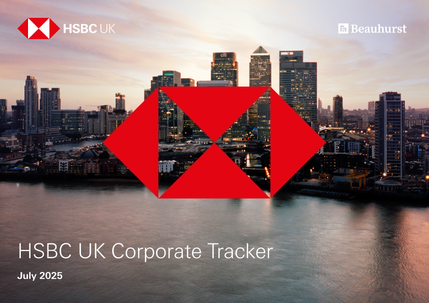HSBC UK Corporate Tracker — geography and sector analysis