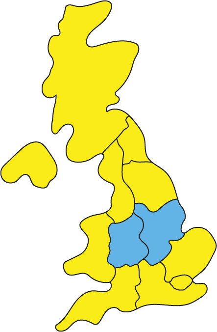 Map of the Midlands