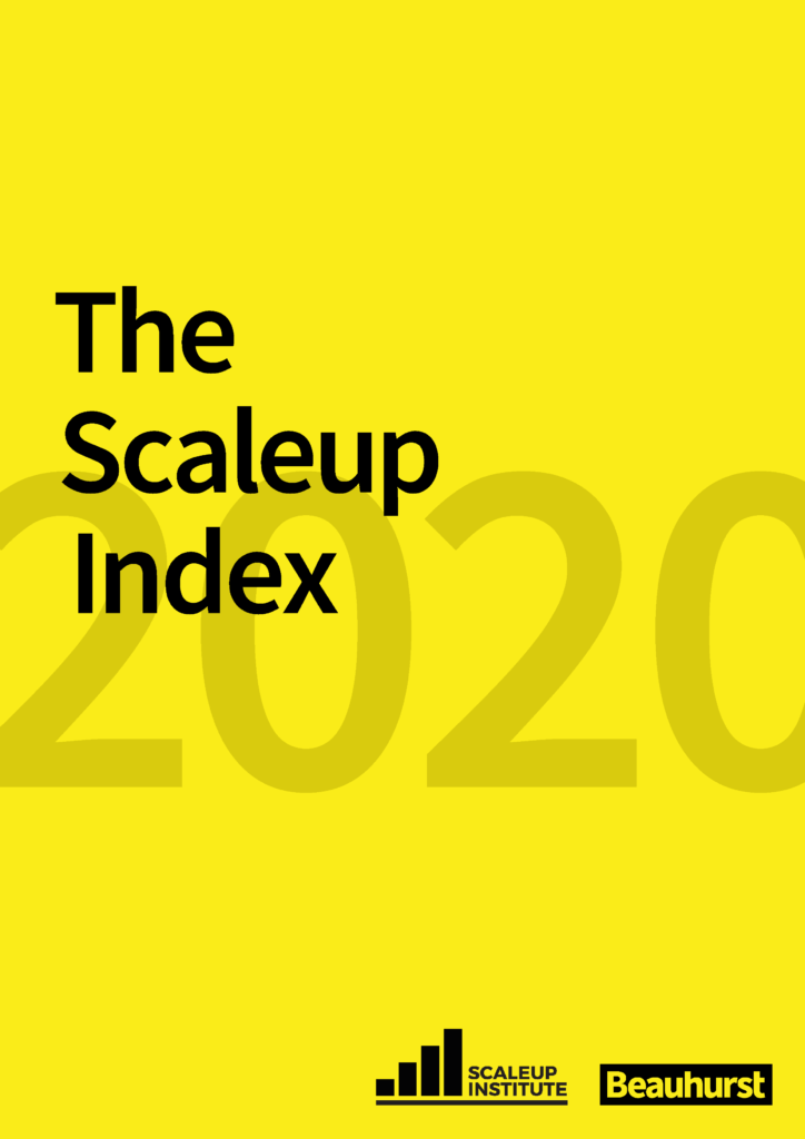 The Scaleup Index 2020 PDF Web Versioncover