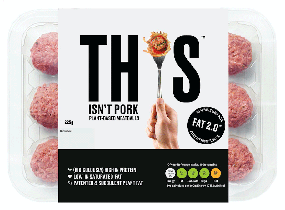 THIS isn't pork plant-based meatballs
