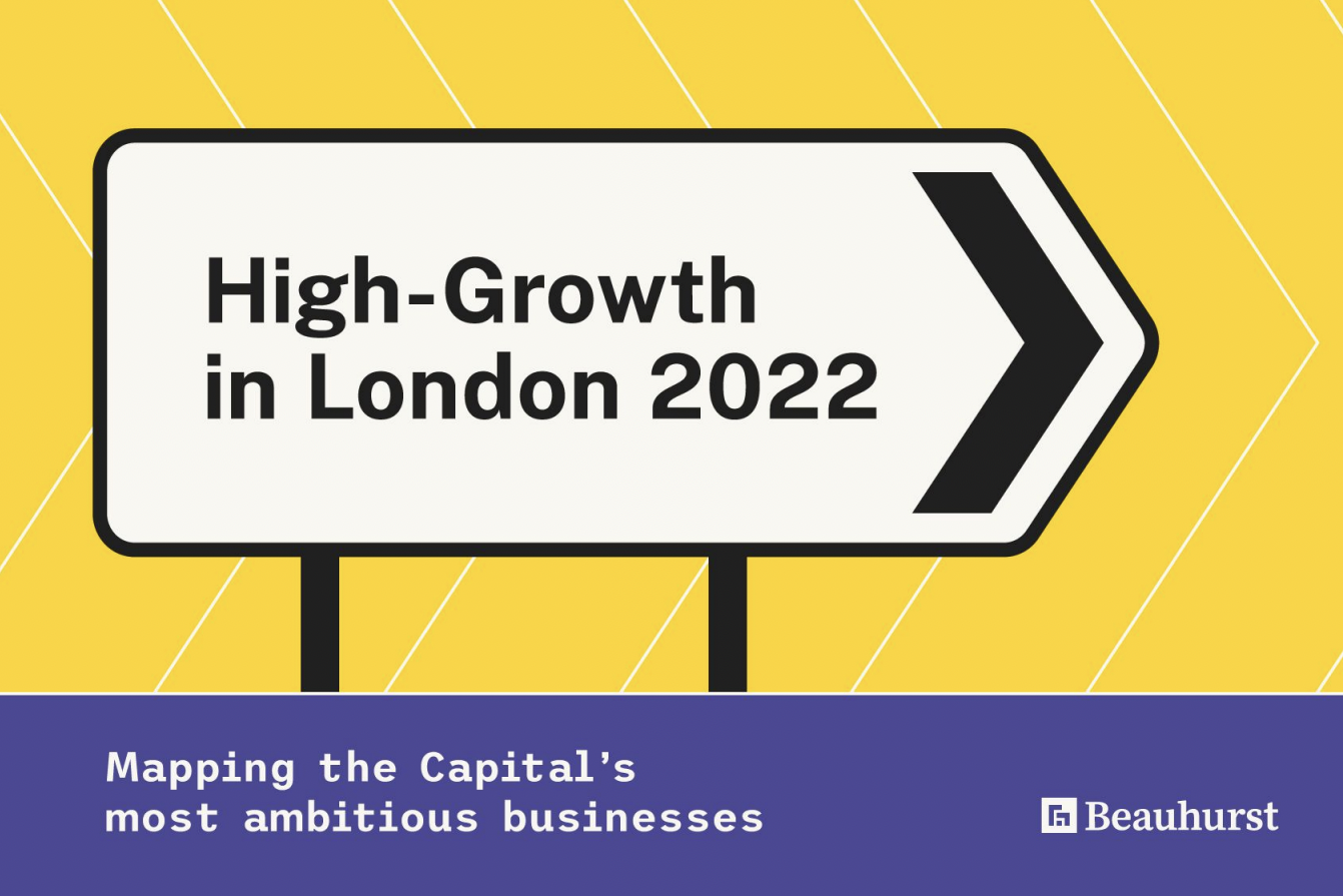 High-Growth in London 2022 report cover