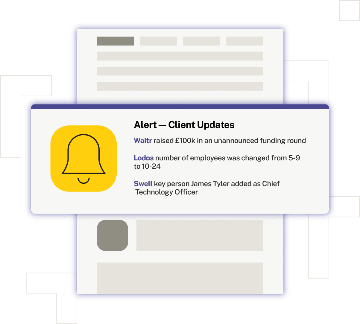 Alert - Client Update