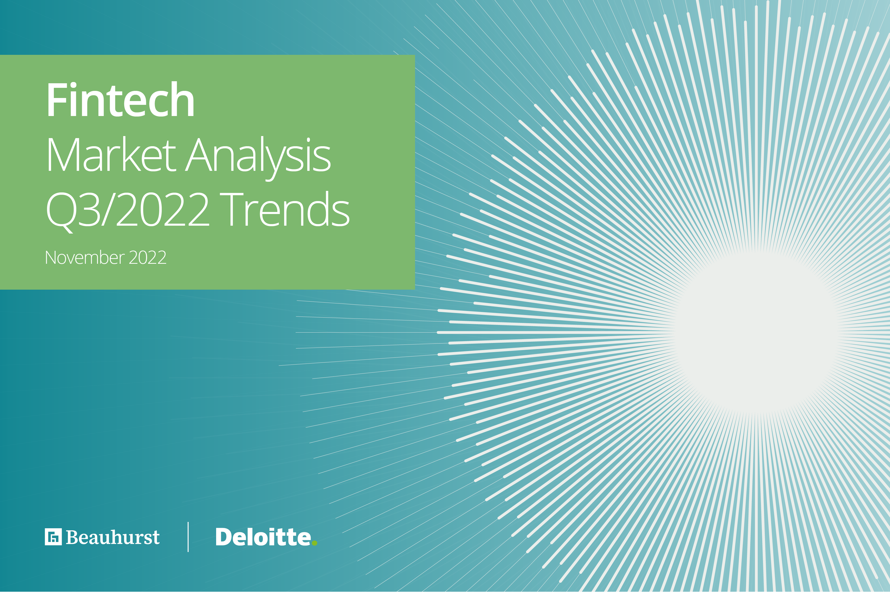 Deloitte UK fintech trends Q3 2022