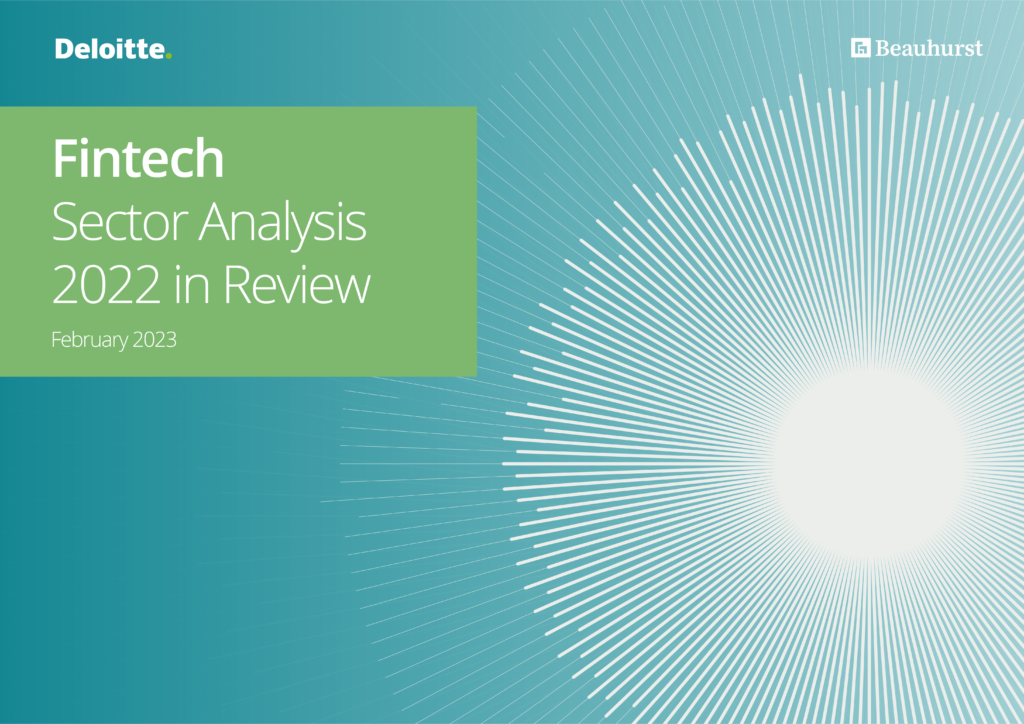 Report cover - Fintech Sector Analysis 2022 in Review